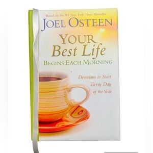 Your Best Life by Joel Osteen hardcover book devotions‎ to start every day